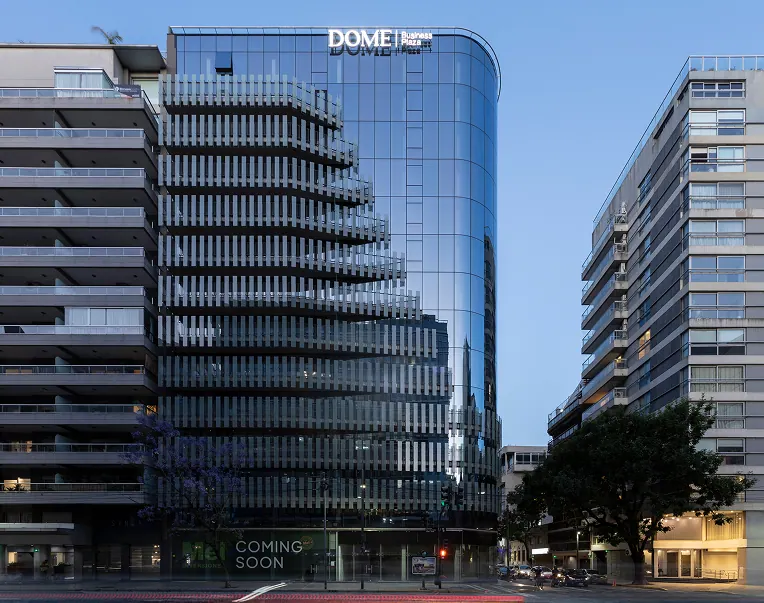 DOME Business Plaza, Av. del Libertador y Olazábal. Proyecto de ADN Developers
